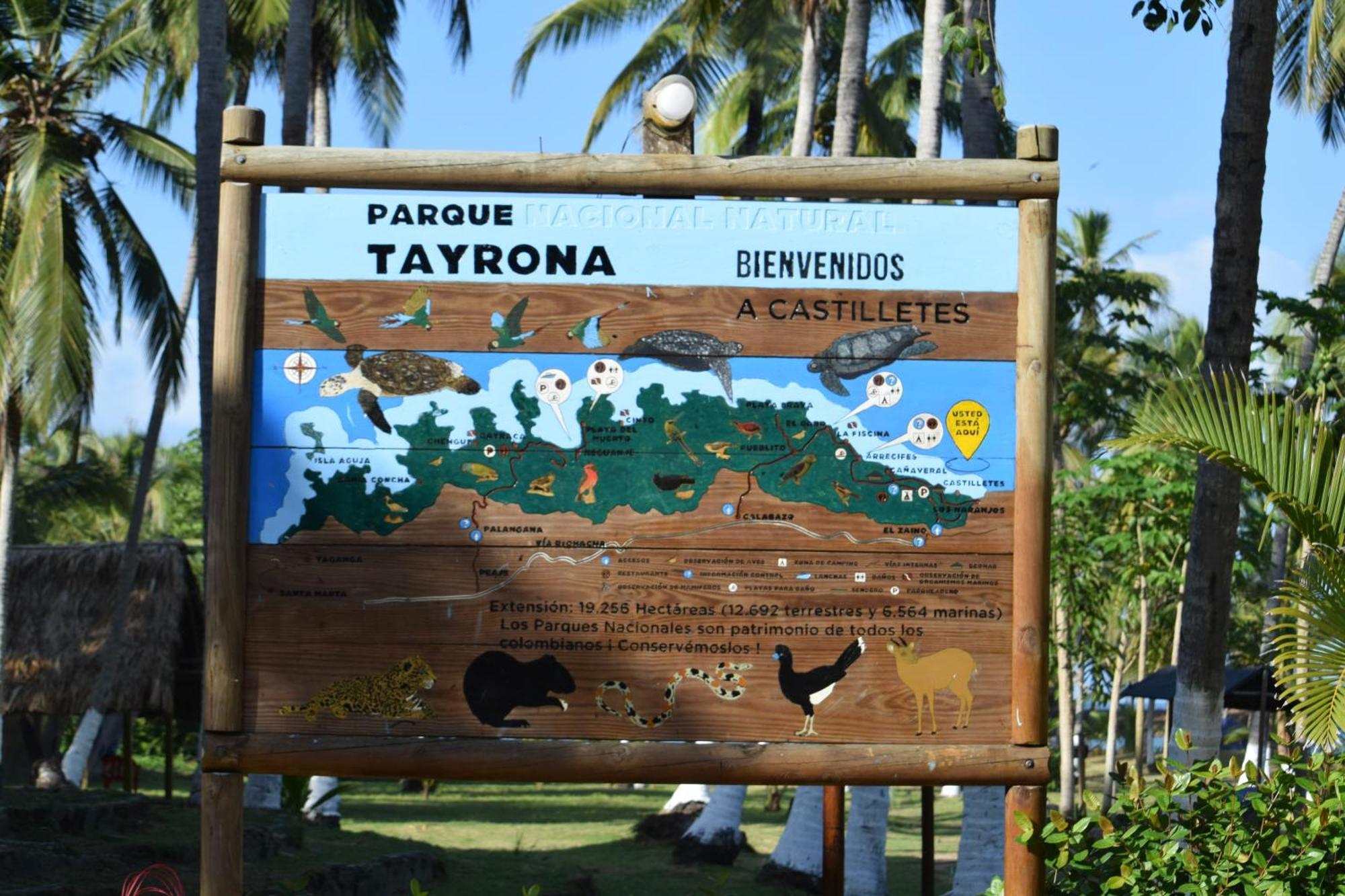 Casa De Campo Castillete Dentro Del Parque Tayrona El Zaino Exteriér fotografie